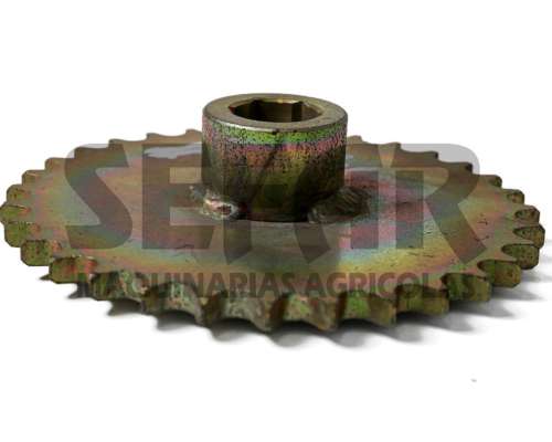 Maza Z32 1/2 C/hexagonal Zincada /repuestos Pla