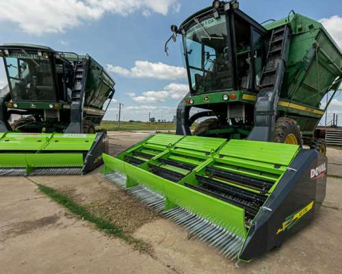 Cabezal Algodonero Stripper Bernardin. Ancho de Corte 5m