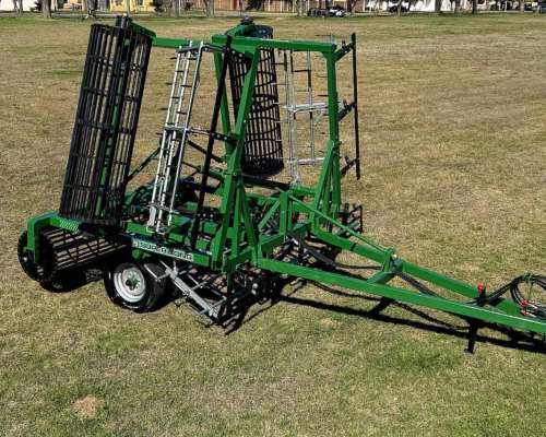 Nuevo Culminador Rabasto Rastra Dientes Rolo 6.50 Mts