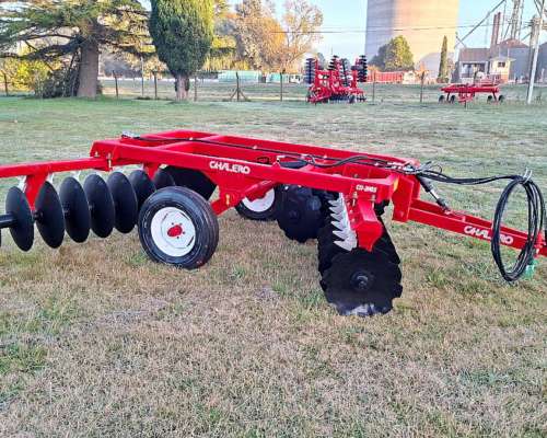 Rastras de Discos Desencontradas Chalero CH-2065 sin Alas