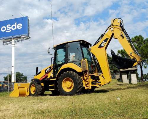 Retroexcavadora Caterpillar 416 F2 4X4 A/A y 3era VIA