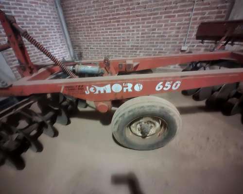 Rastra Excéntrica JYM Moro 650 18 D Lisos Cajon Sembrador