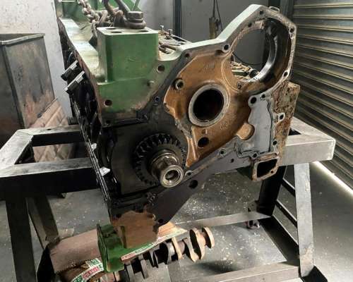 Block 6081 de Motor John Deere de Cosechadora 1550.