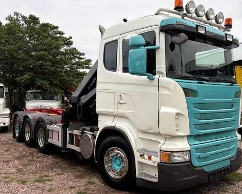 Scania R480 8X4 (chasis)