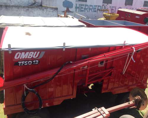 Acoplado Ombu Semilla y Fertilizante Tfso 13 M3