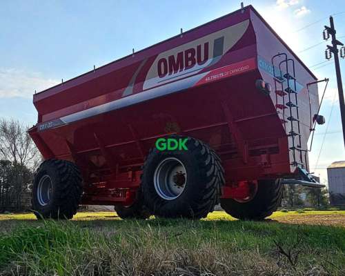 Tolva Autodescargable CRV 35 C/goma y Balanza Ombu.