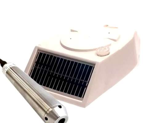 Limnígrafo para Medición de Nivel 4g y Panel Tecmes