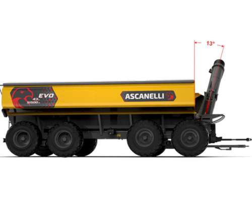 Tolva Autodescargable Ascanelli 43 TN - 4 Ejes