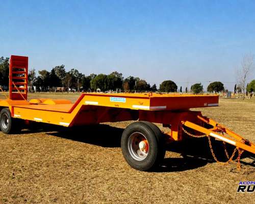 Carreton Rural Bantren 25 TN para Maquinas Viales