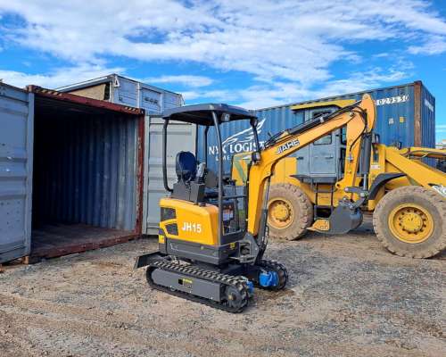 Miniexcavadoras Jiahe JH15 con Orugas de Goma