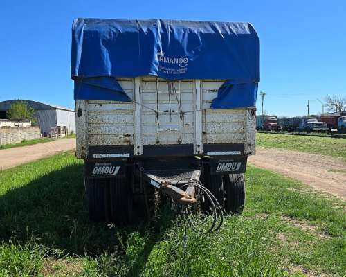 Vendo Acoplado Ombu 3 Ejes Baranda Volcable año 2016