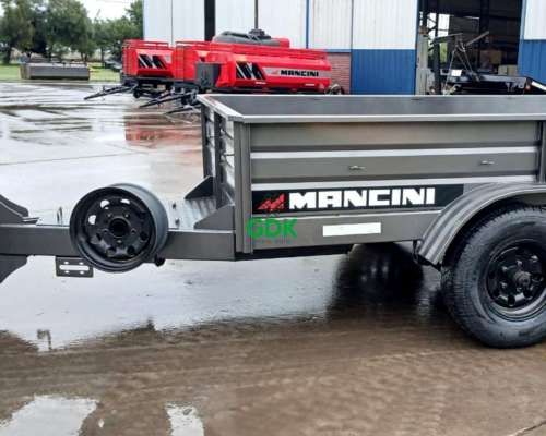 Acoplado Balancin TVM 4 X 1.80. C/ Baranda. Mancini