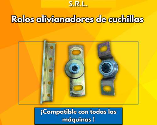 Rolos Alivianadores de Cuchillas