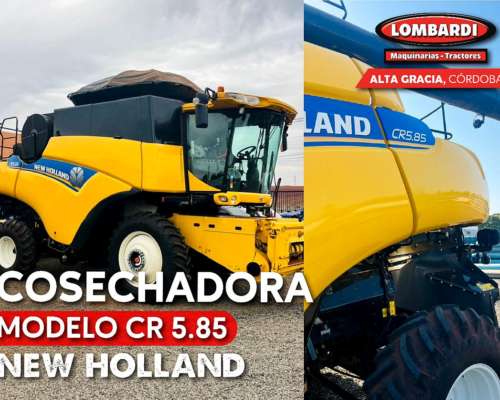 Cosechadora New Holland Importado de Brasil + Impuestos