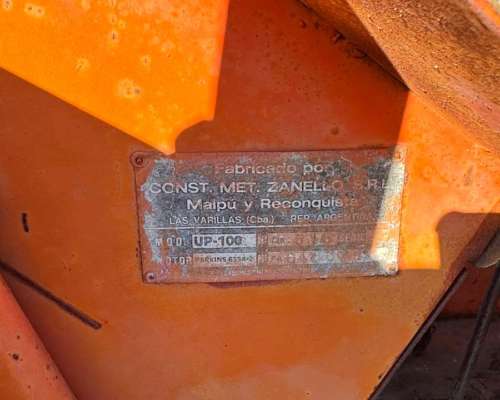 Tractor Zanello UP-100 con Motor Perkins