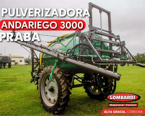 Pulverizadora Praba Andariego 3000 Cheques + Canje Usados