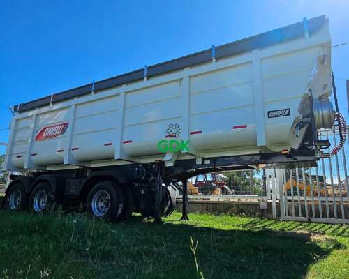 Batea Volcadora Trasera 3 Ejes 46 M3. Ombu