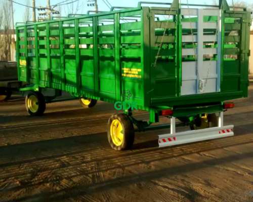 Acoplado Jaula para Cerdos 6.00 Mts- Lecar