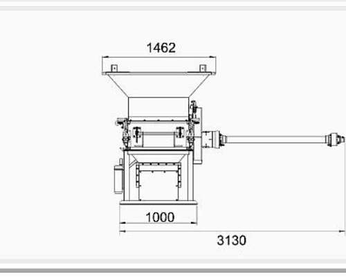 Quebradora de Rodillos con Barra de Mando M50t - Richiger