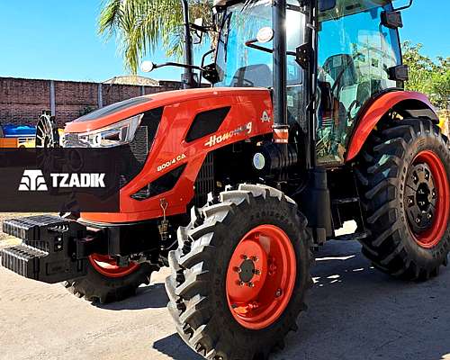 Tractor Hanomag Stark 800 con Cabina