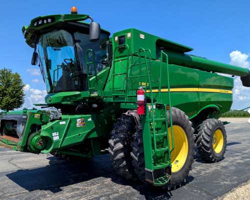 Cosechadora John Deere S660 2012