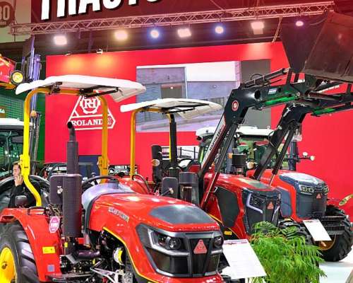 Tractor Roland H070 Turbo Doble Tracción Ruedas Agrícolas