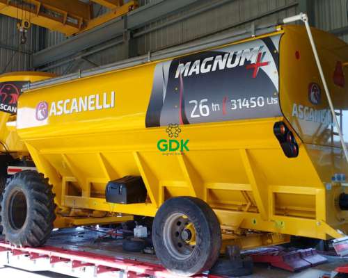 Tolva Autodescargable 26 TN C/balanza y Cubierta Ascanelli.