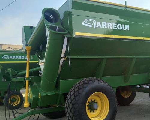 Tolva Arregui Autodescargable 30 M3 - 24 TN C/balanza y Cub.