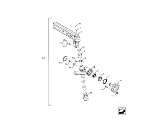 Punta de Eje Cosechadora Case IH 87660281 87660281