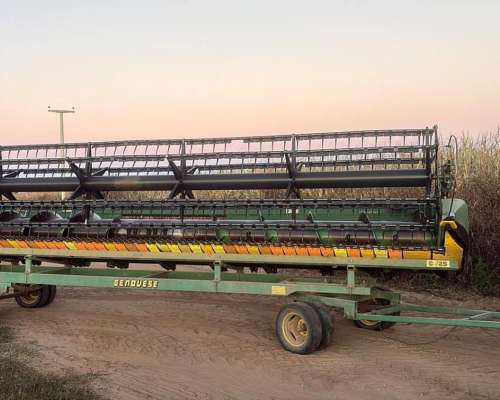 Cosechadora John Deere 1550, año 2008, Plataforma 625 Hidro