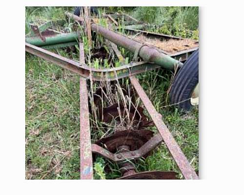 Rastra Doble Accion de Arrastre J. Deere Doble Accion