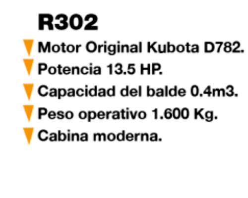 Liangong R 302 1600 Kg