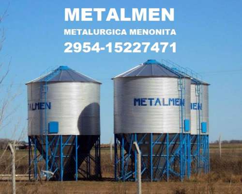 Silos Bases Especial de 7 a 120 Toneladas Metalmen