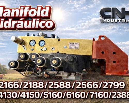Manifold Hidráulico para Cosechadoras Case