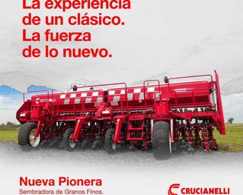 Sembradoras Crucianelli: Nueva Pionera - Multipropósito