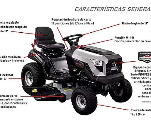 Tractor de Jardin Modelo MT100