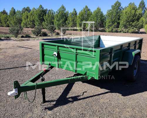 Carro con Barandas de UN Eje