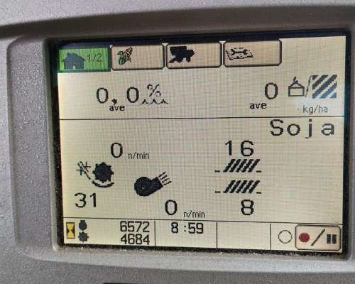 John Deere 9770 Sts. SD 635f. M 6600 HS. R 4700 HS. Piloto