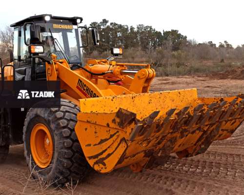 🏗️ Máxima Capacidad Pala Frontal Michigan Modelo M160hd