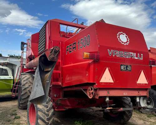 Cosechadora Vasalli FEA 1500
