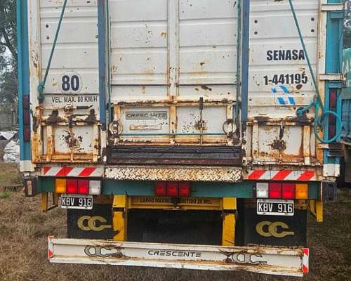 Mercedes Benz L 1624 y Acoplado Crescente Mixto