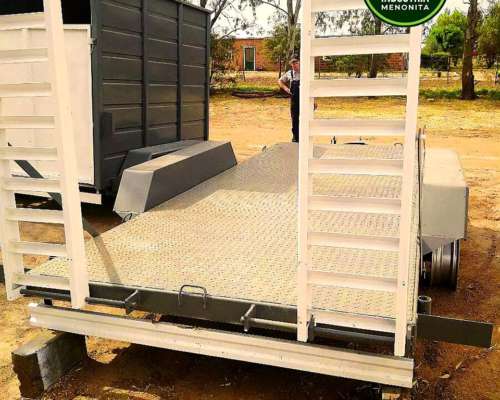 Trailer para Llevar Autos Industria Menonita
