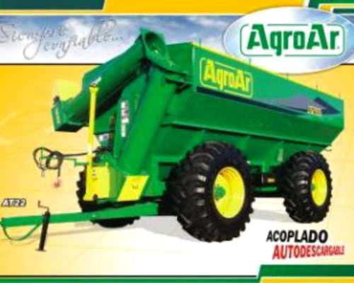 Acoplado Tolva Autodescargable Agroar AT 37