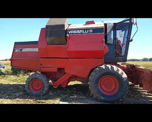 Cosechadora Vassalli 1200 Usada