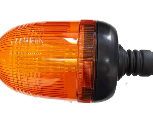 Baliza 80 LED con Soporte Desmontable Ambar 12-24v