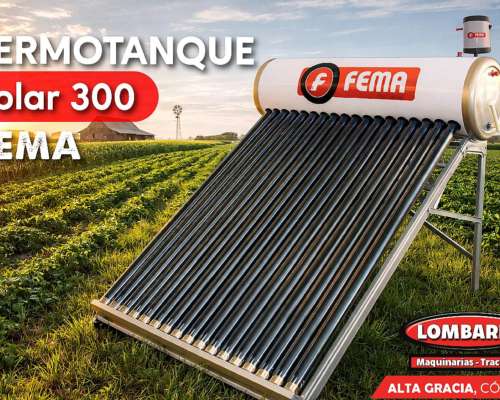 Termotanque Solar 300 Fema