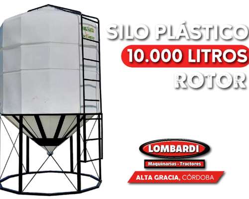 Silo Plástico 10.000 Lts Rotor