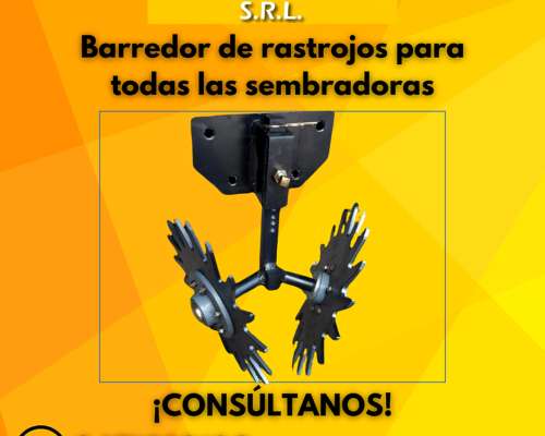 Barredor de Rastrojos para Todas las Sembradoras