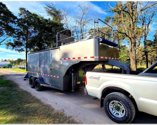 Semirremolque Carrozado Homologado para Drones Fumigadores
