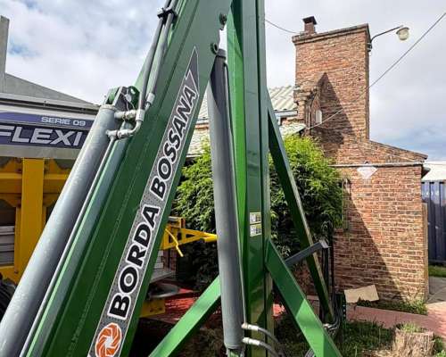 Pluma Borda Bossana con Grúa de 3 Movimientos